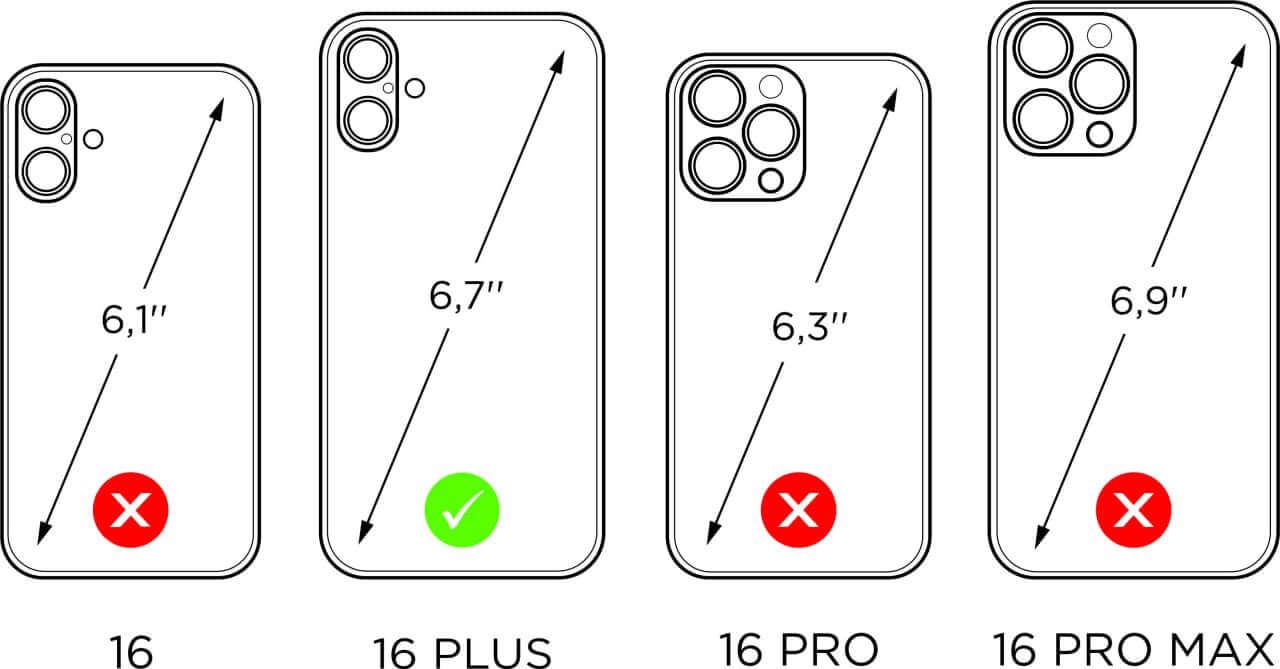 case iPhone 16 Plus blue royal | Marcel Robert
