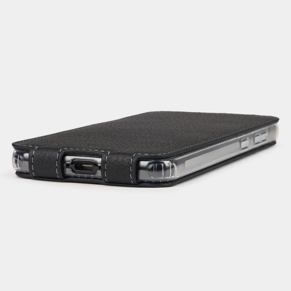 Flip Case Galaxy S23 Plus Black Leather | Marcel Robert - 5