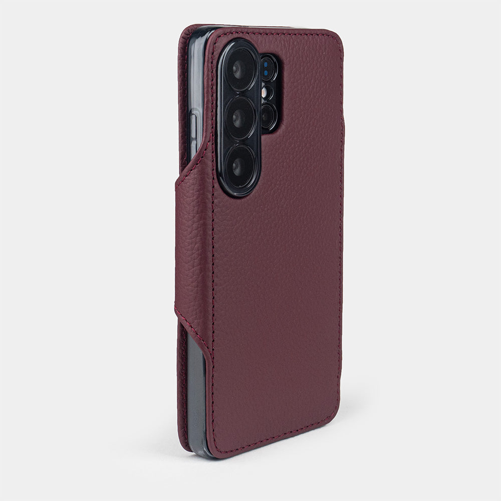 Samsung S26 Ultra leren hoesje – 3 pashouders & MagSafe