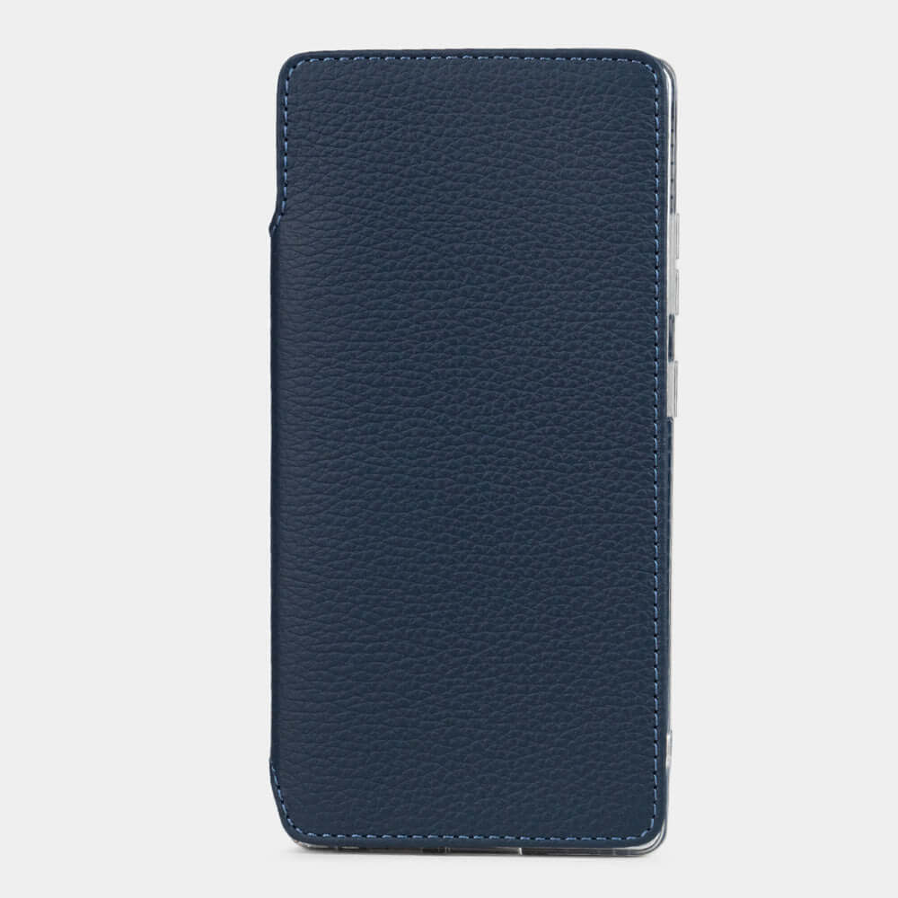 Best leather case for Samsung Galaxy S25 Ultra in blue