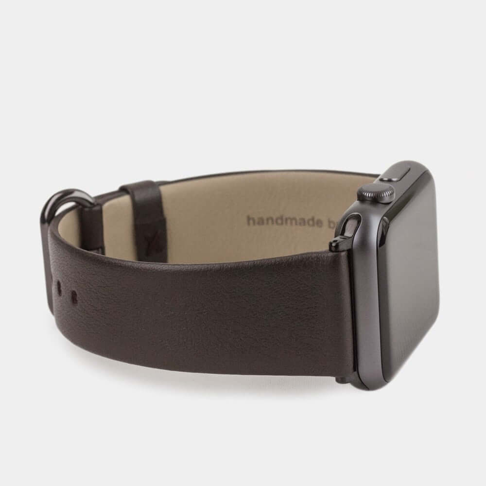Leather Strap Apple Watch 45/46mm Brown | Marcel Robert - 14
