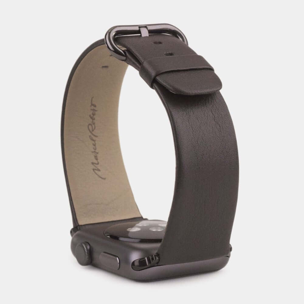 Leather Strap Apple Watch 45/46mm Brown | Marcel Robert - 10
