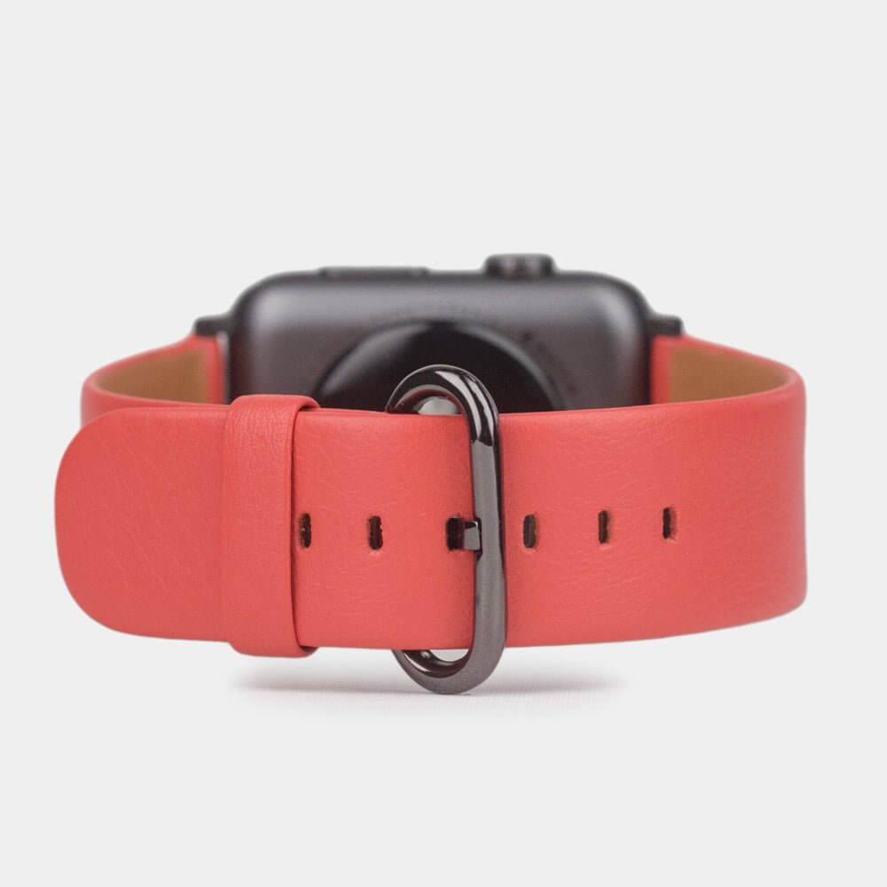 strap apple watch 41 / 42mm red coral | Marcel Robert