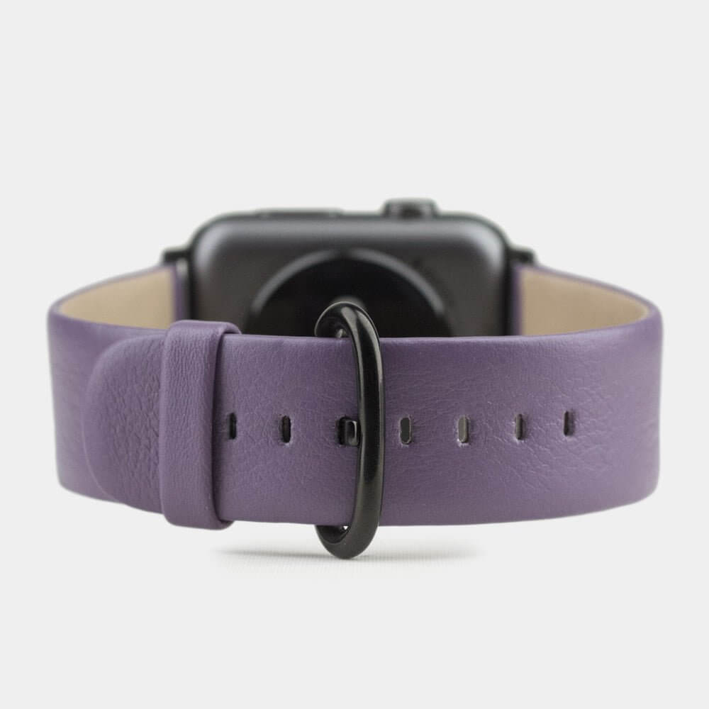 Calfskin Strap Apple Watch 38/40/41mm Violet | Marcel Robert - 13
