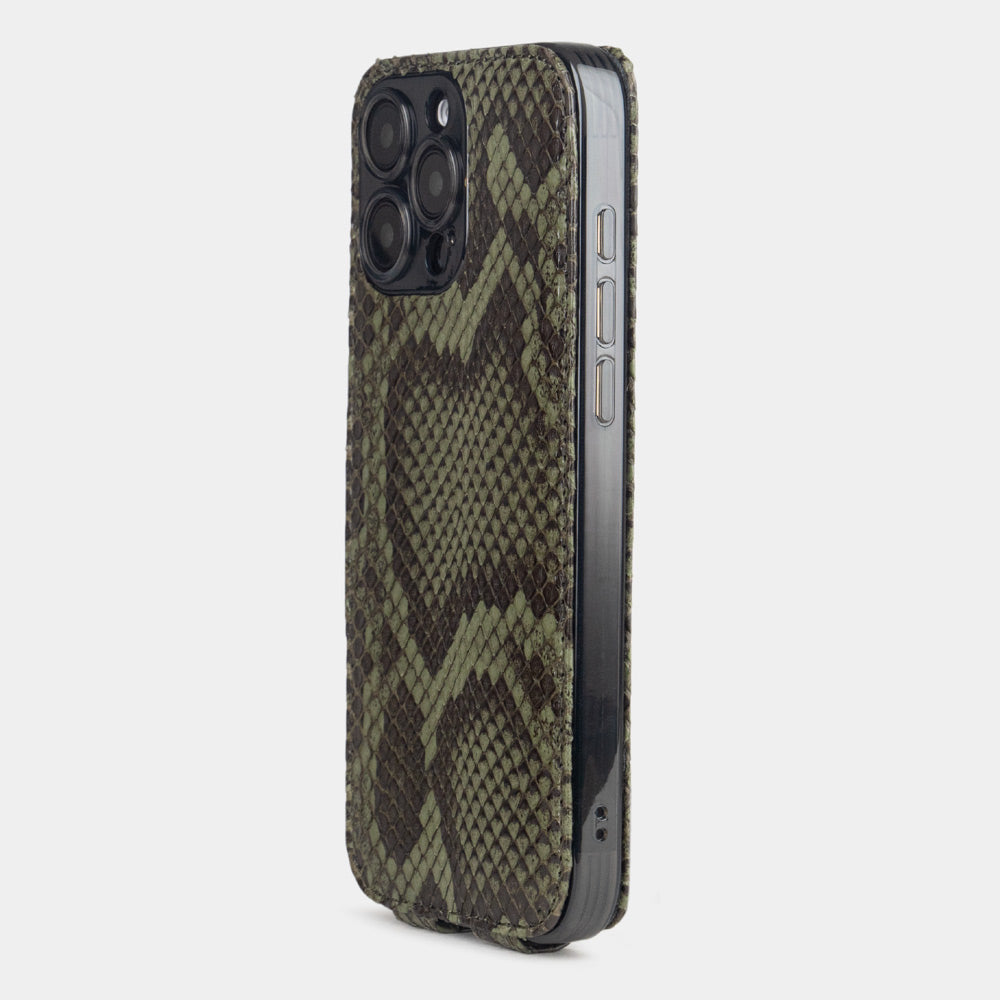 iPhone 16 pro case python green