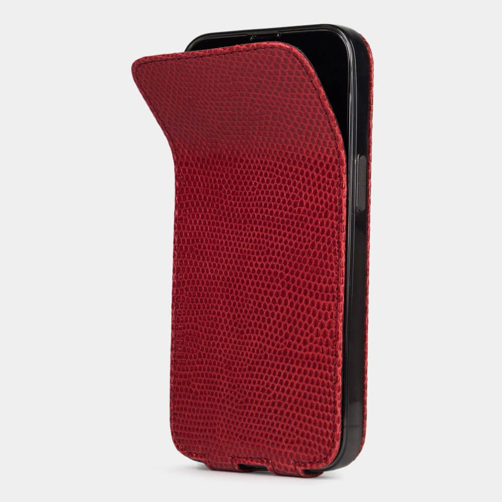 case iPhone 12 Pro Max lizard red | Marcel Robert