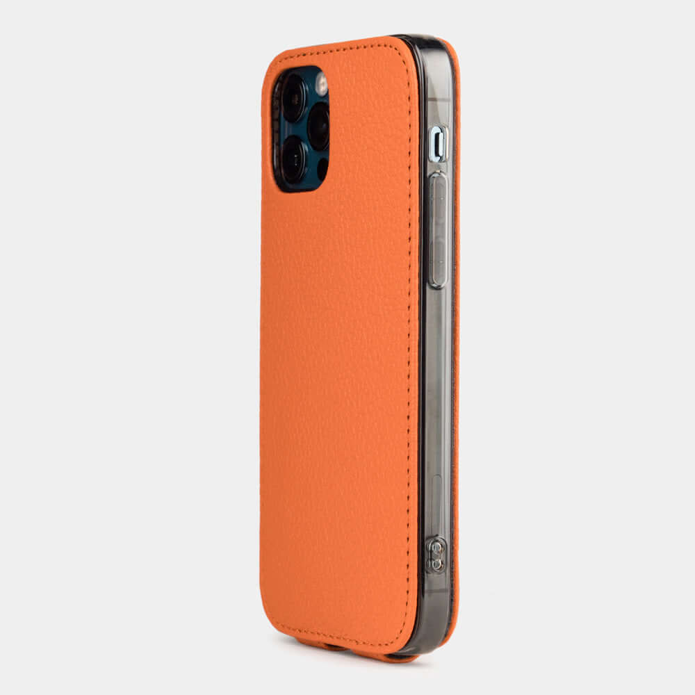 Orange Case for iPhone 12 Pro Max Leather | Marcel Robert - 7