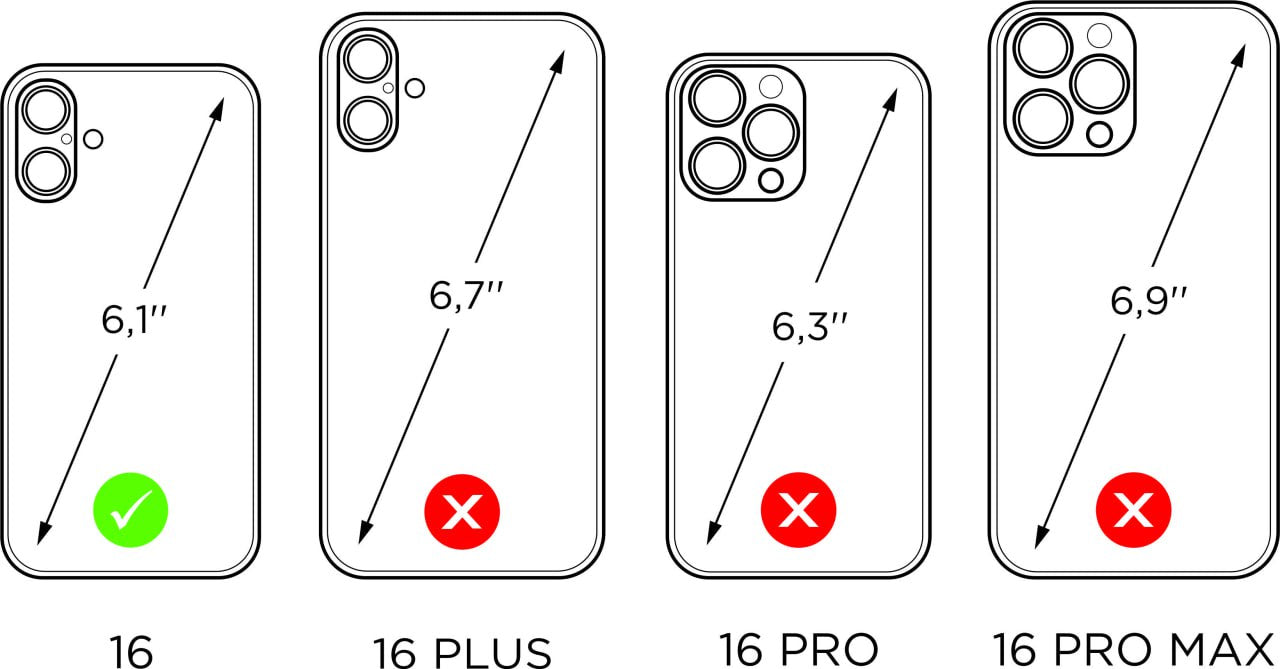 iPhone 16 case white