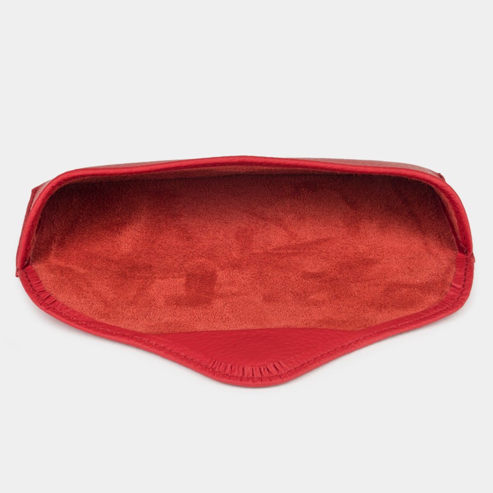 Luxury Case for Casual Glasses Red Leather | Marcel Robert - 3