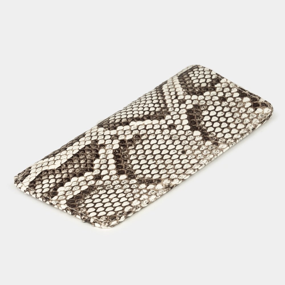 Glasses Case Pocket Natural Python Leather | Marcel Robert - 2