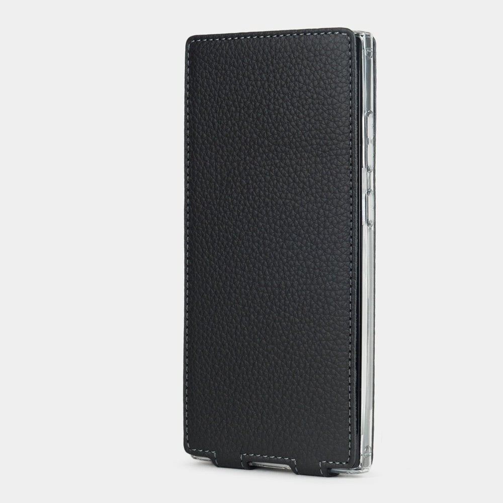 Premium Leather Case Galaxy S23 Ultra Black | Marcel Robert - 2