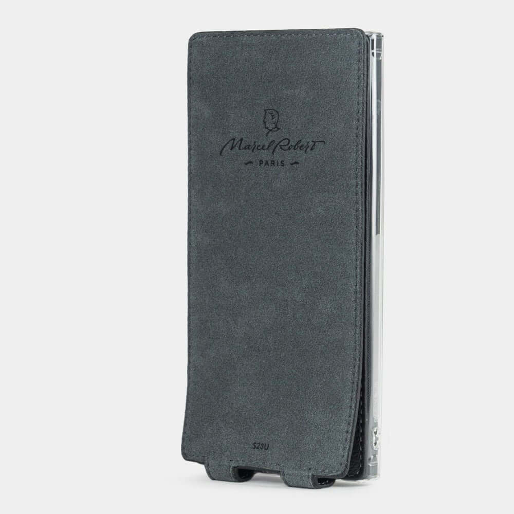 Premium Leather Case Galaxy S23 Ultra Black | Marcel Robert - 3