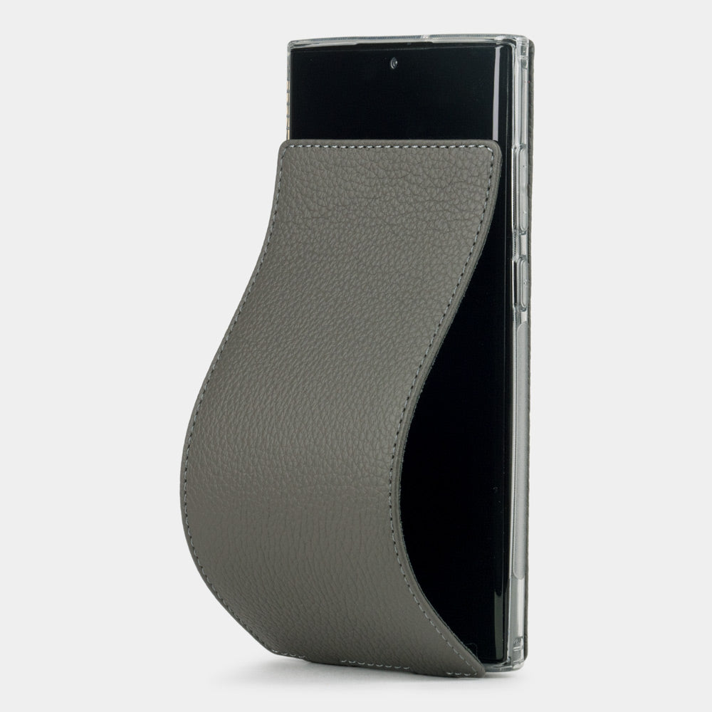 Flip case Galaxy S22 Ultra grey
