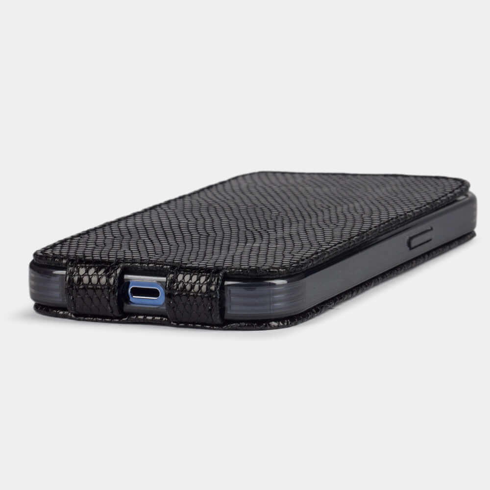 Premium Lizard Case iPhone 13 Pro Max Black | Marcel Robert - 10
