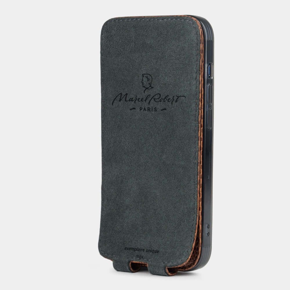 Artisanal Lizard Leather Case iPhone 14 Pro | Marcel Robert - 7