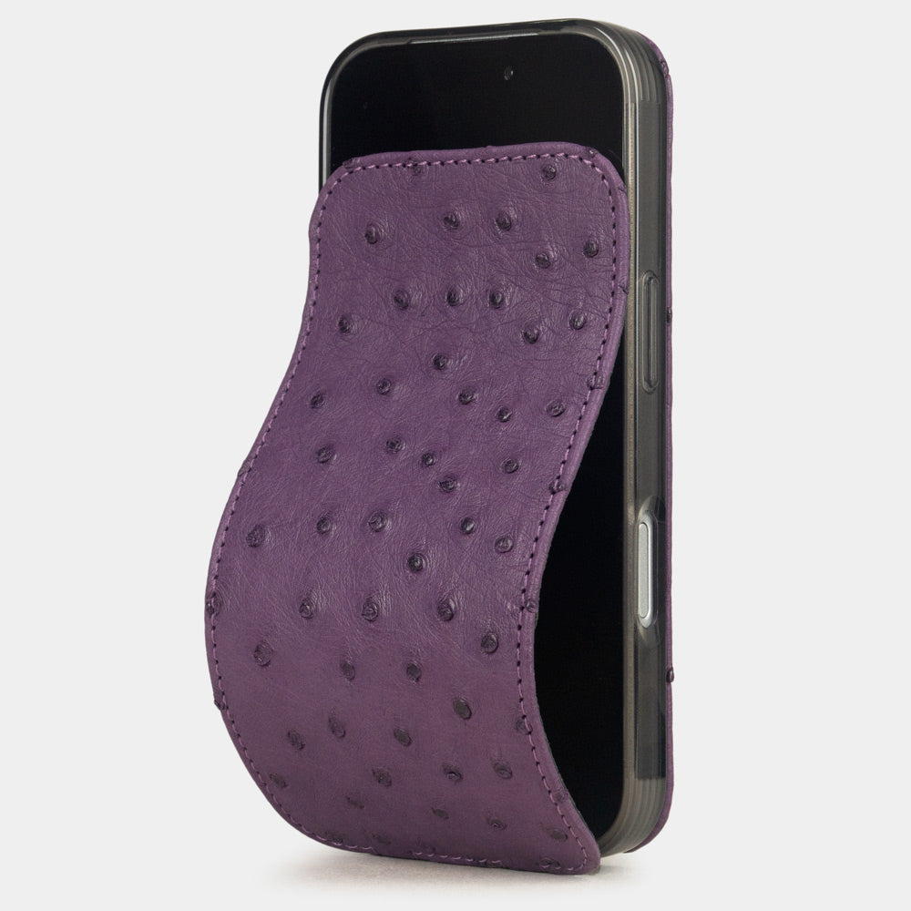 coque iPhone 17 Air autruche violet