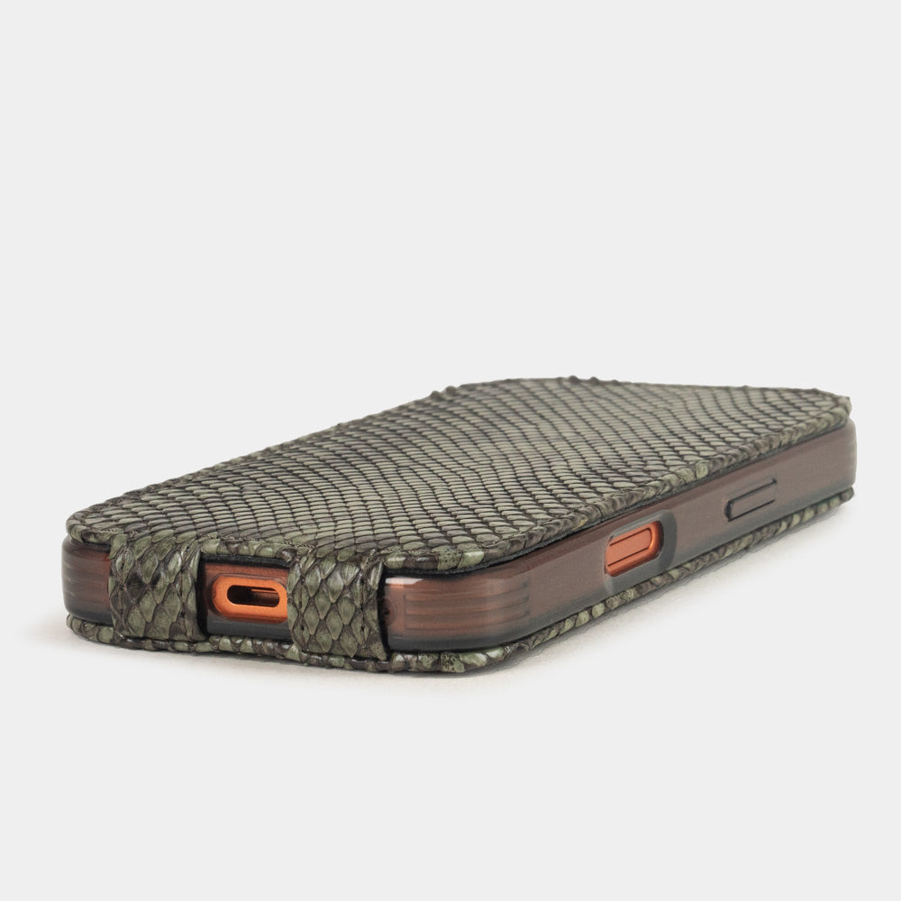 iPhone 17 Pro Max case python green