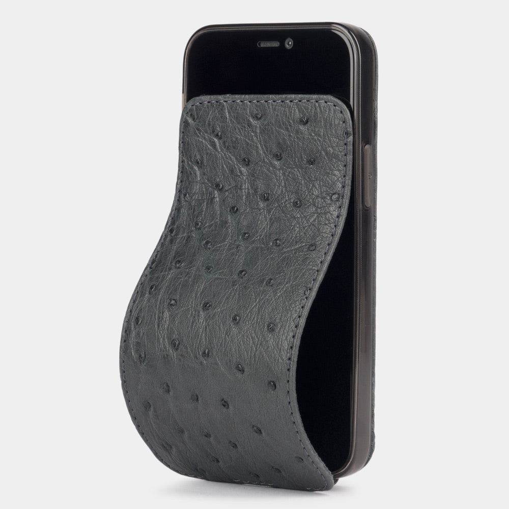 case iPhone 12 mini ostrich grey | Marcel Robert