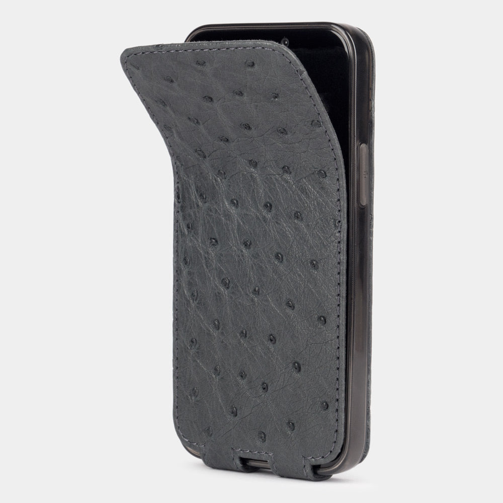 case iPhone 12 mini ostrich grey | Marcel Robert