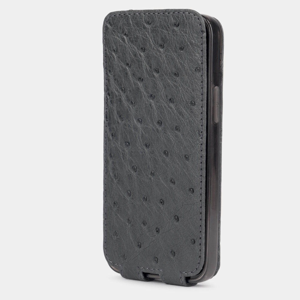 case iPhone 12 mini ostrich grey | Marcel Robert