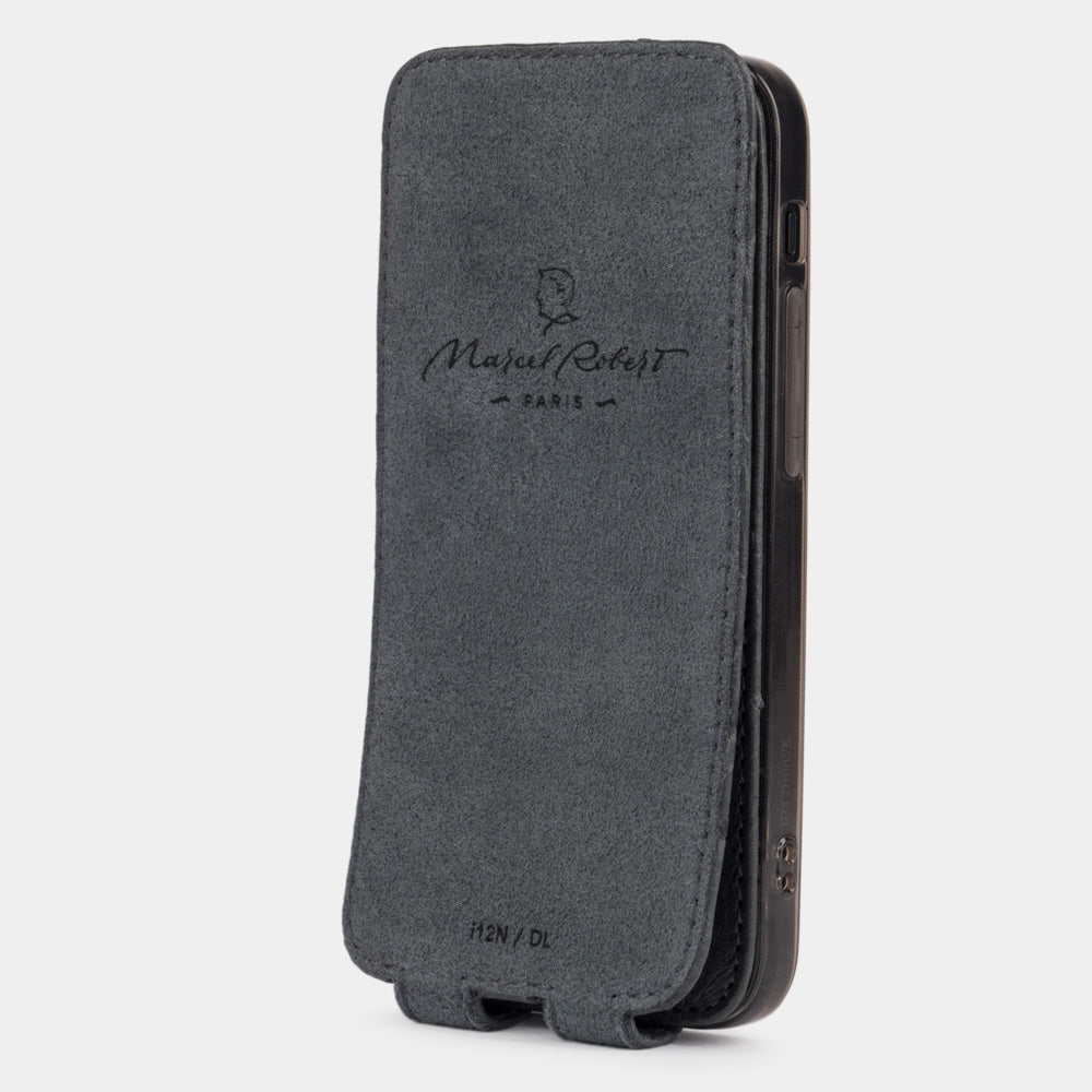 case iPhone 12 mini ostrich grey | Marcel Robert
