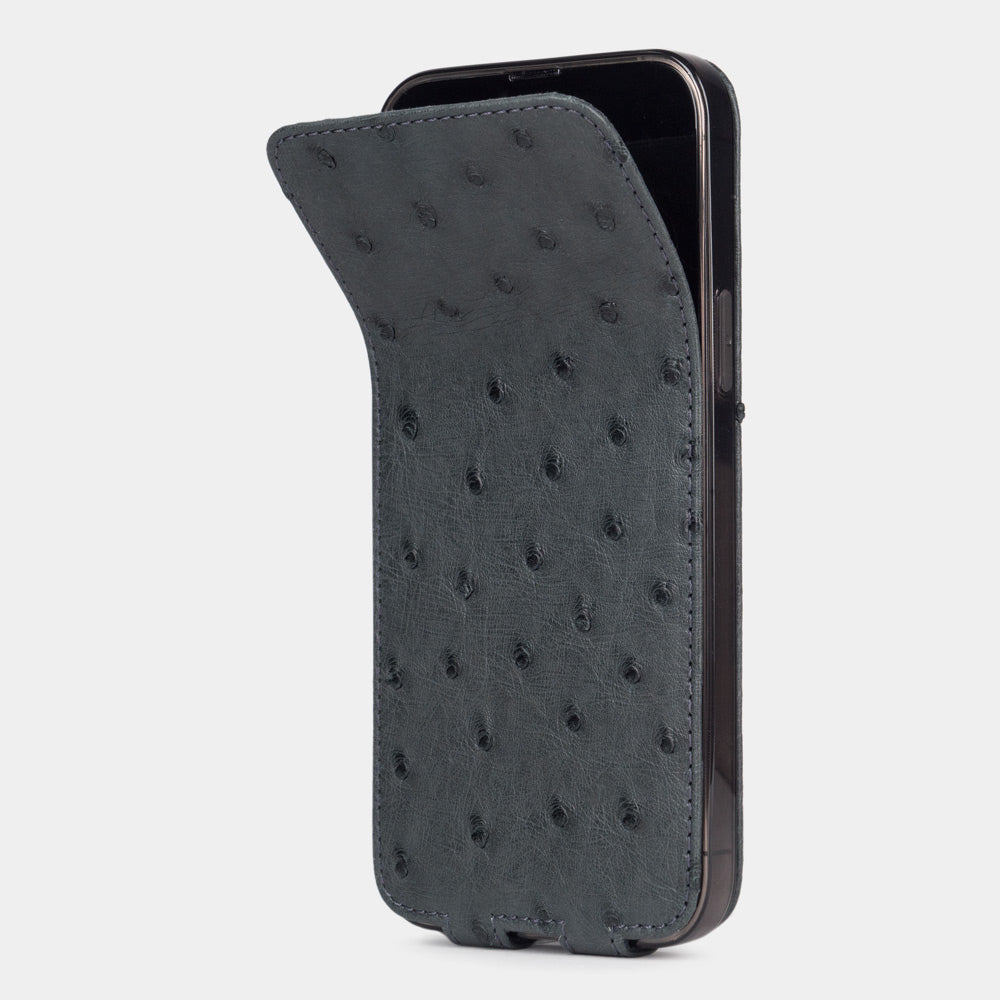 case iPhone 13 Pro Max ostrich grey