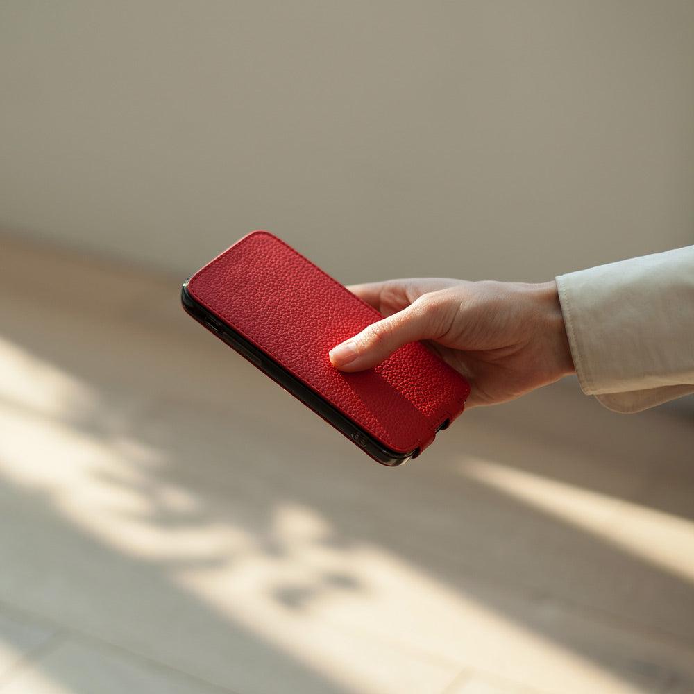 coque iPhone 13 mini rouge