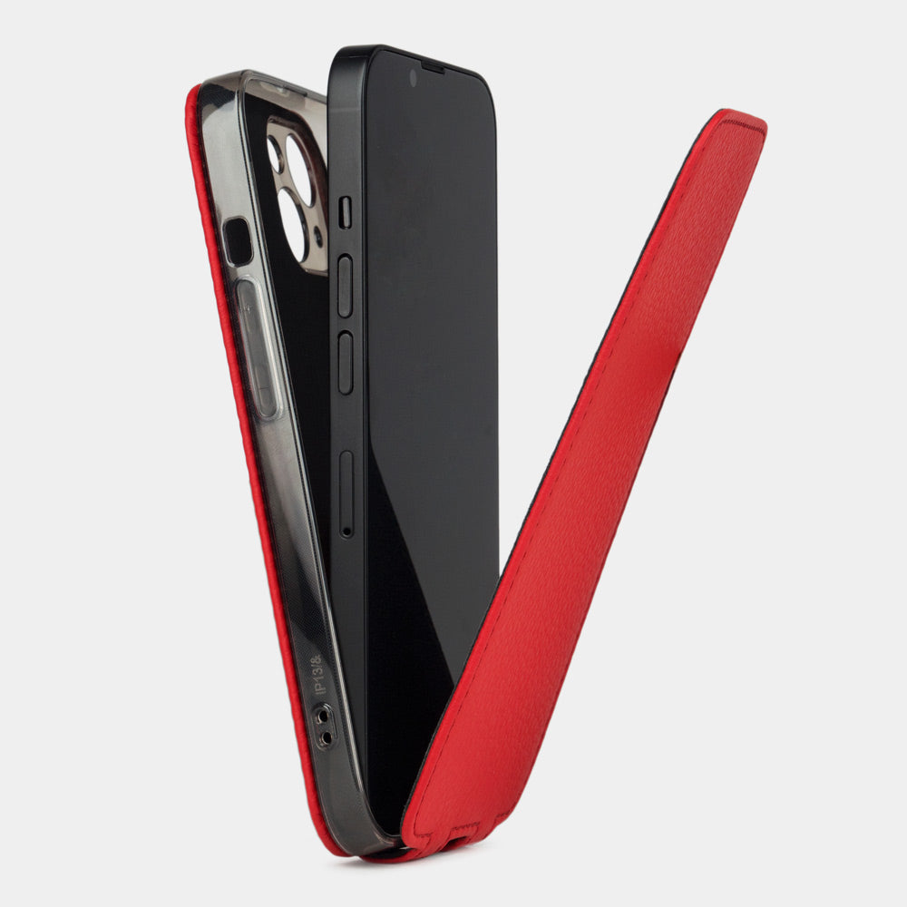 coque iPhone 13 mini rouge