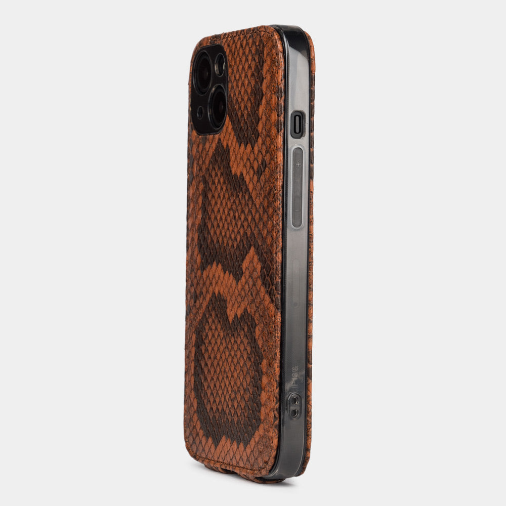 case iPhone 13 python gold