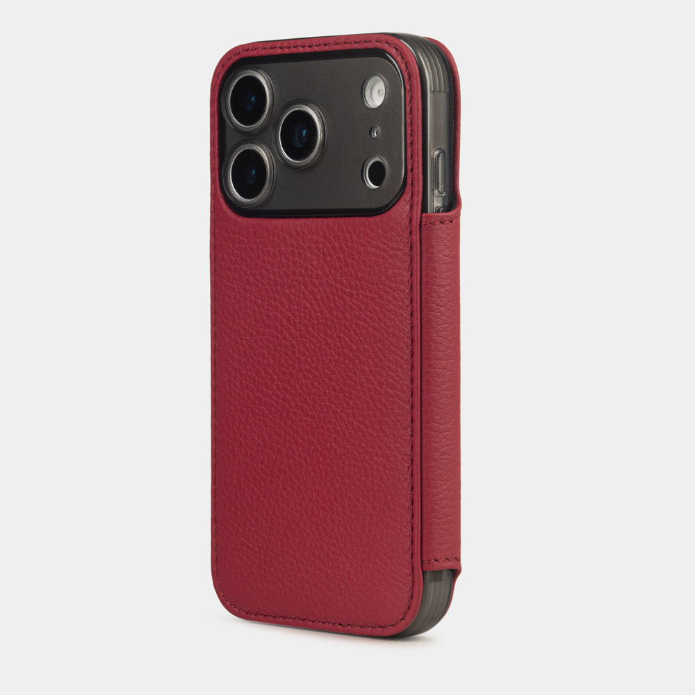Foliohoes iPhone 17 Pro rood