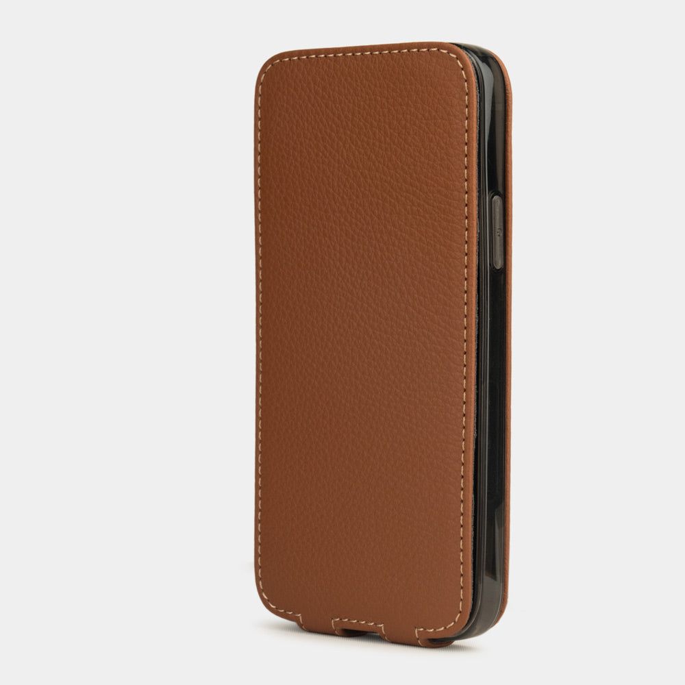 Premium Leather Case iPhone 12 Pro Caramel | Marcel Robert - 7