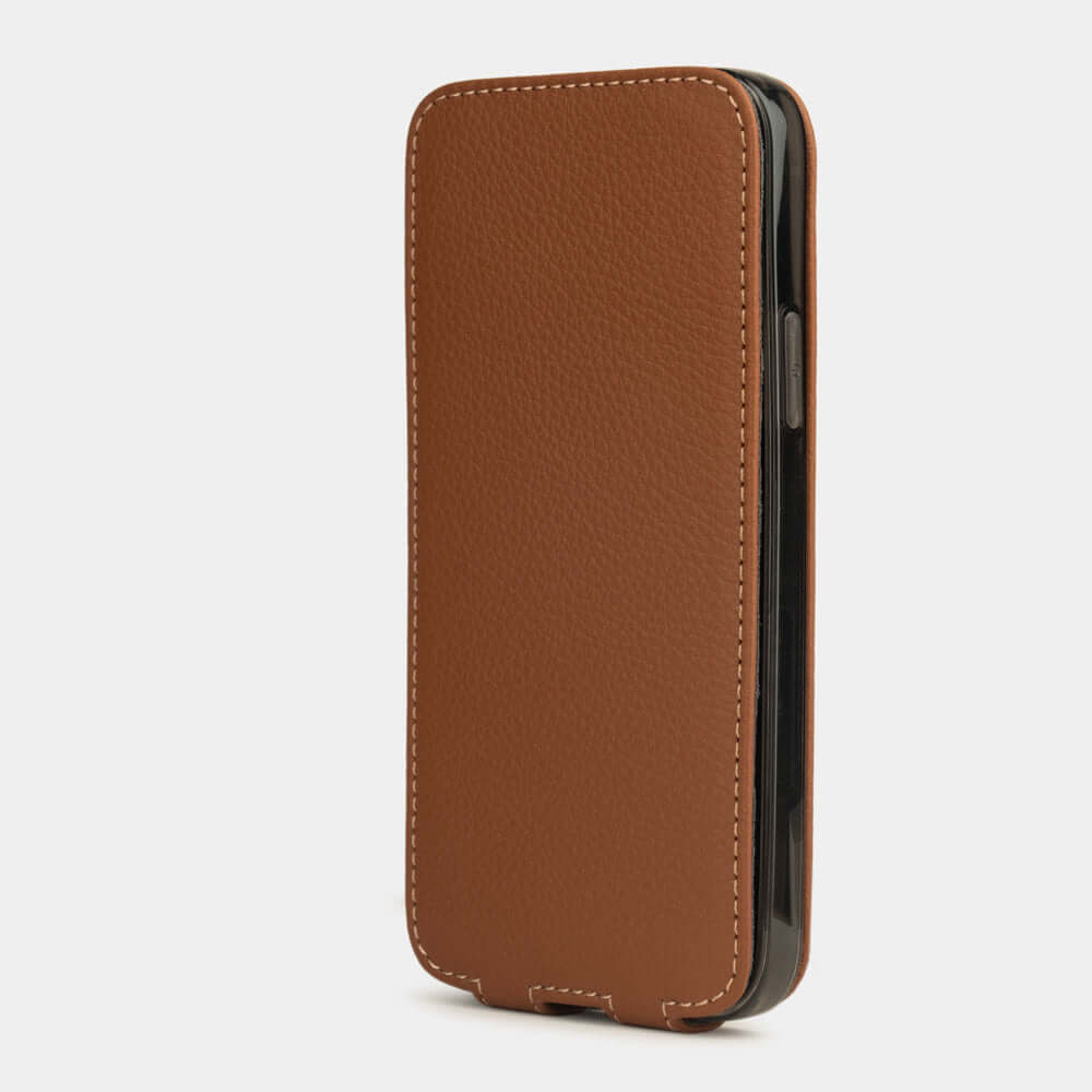 Premium Leather Case iPhone 12 Pro Caramel | Marcel Robert - 7