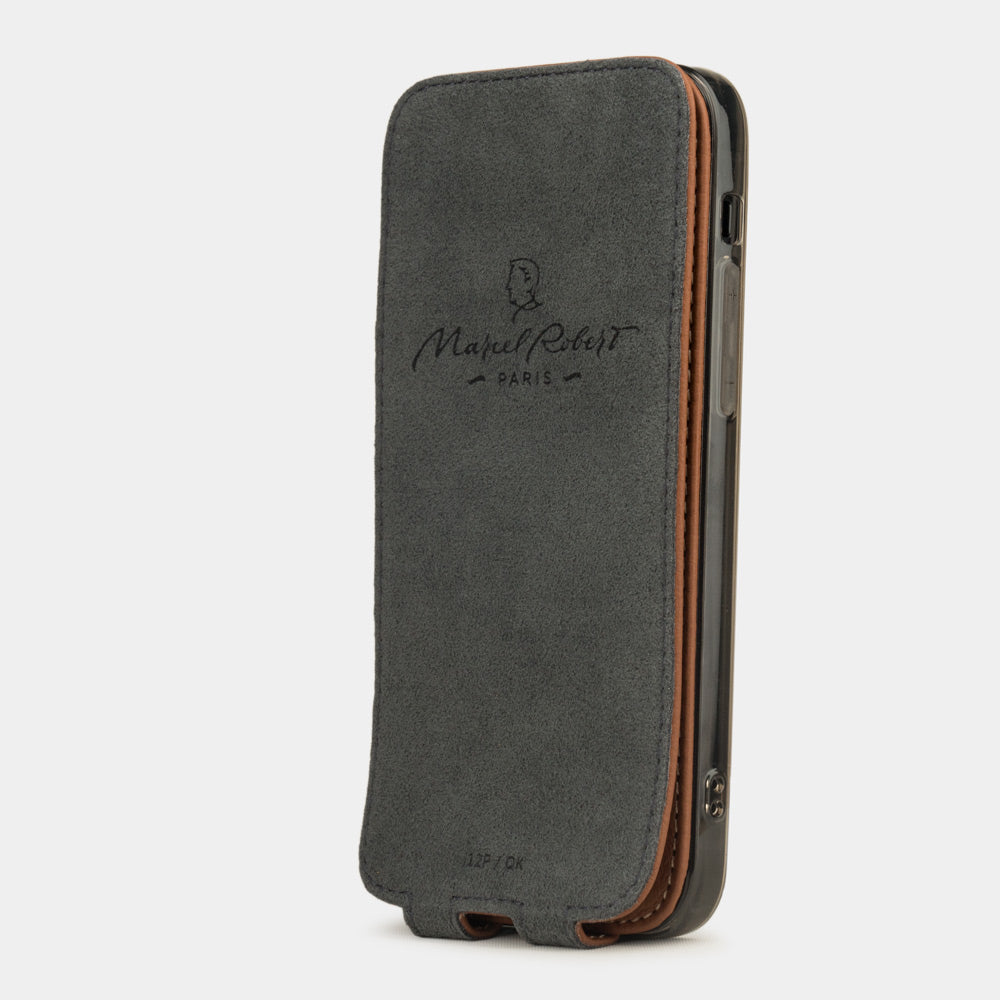 Premium Leather Case iPhone 12 Pro Caramel | Marcel Robert - 8
