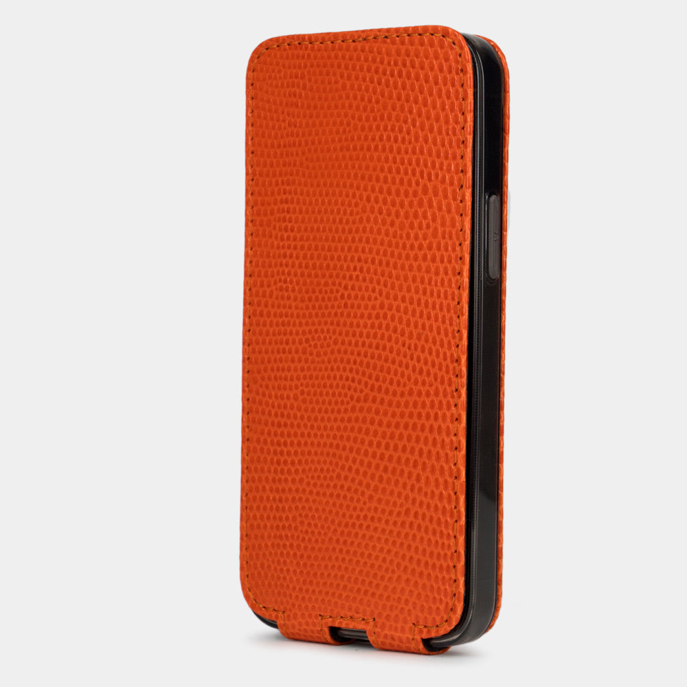 case iPhone 13 Pro Max lizard orange | Marcel Robert