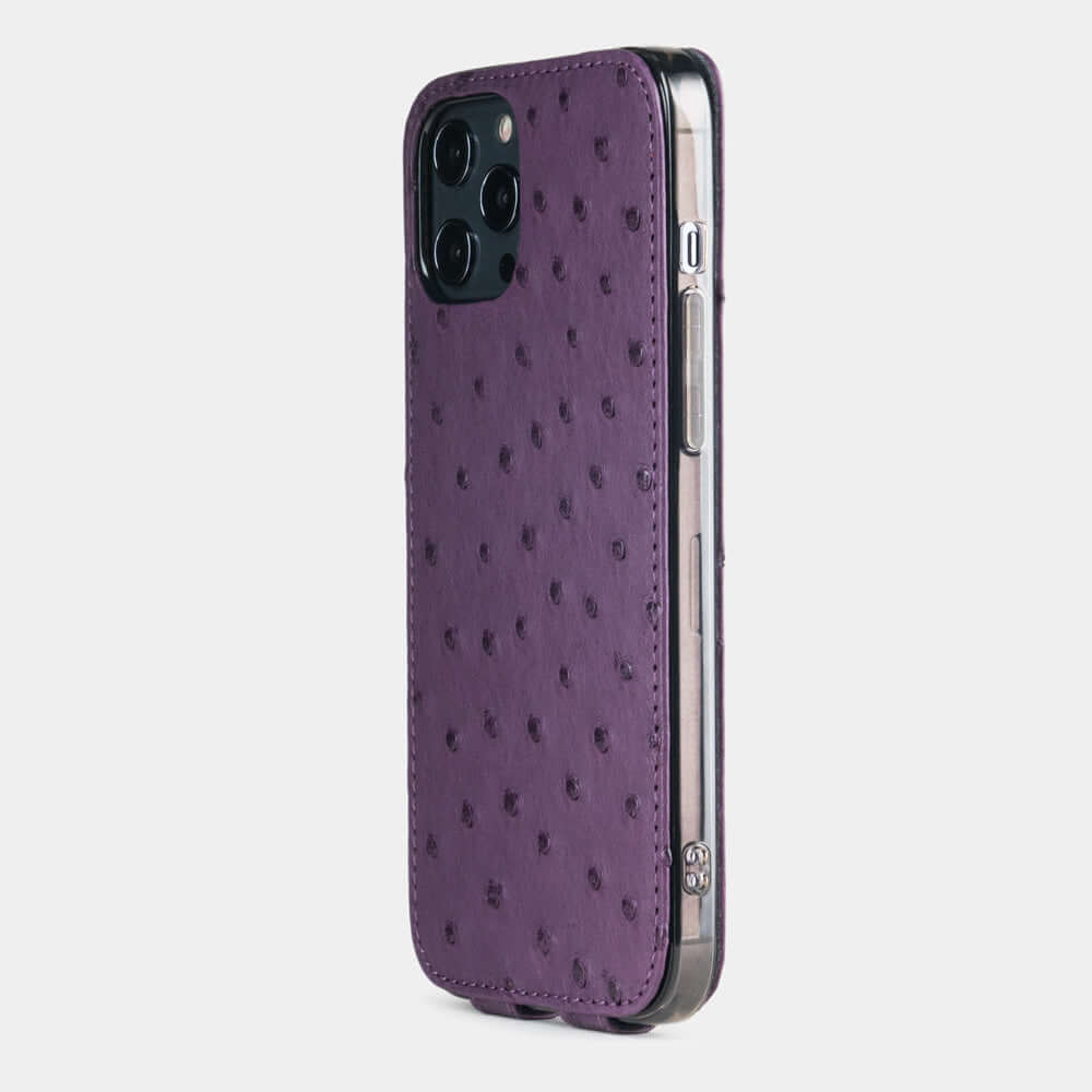 case iPhone 12 Pro ostrich purple | Marcel Robert