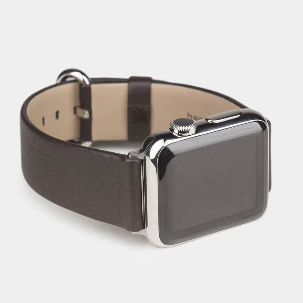 Leather Strap Apple Watch 45/46mm Brown | Marcel Robert - 5