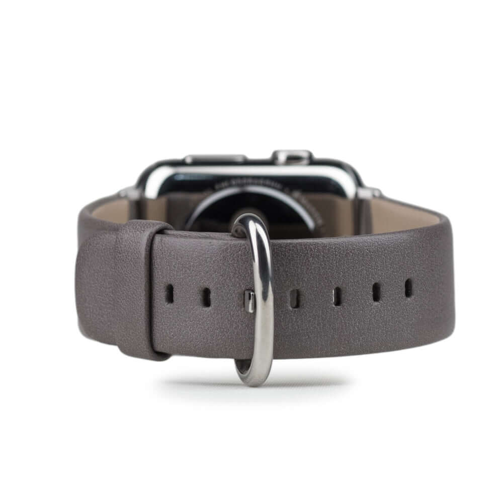 Calfskin Strap Apple Watch 41/42mm Dark Grey | Marcel Robert - 8