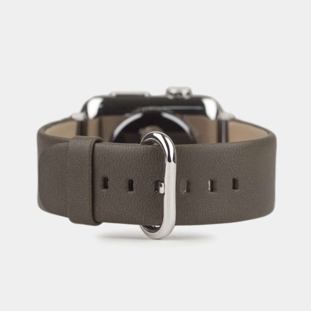 Leather Strap Apple Watch 41/42mm Khaki Green | Marcel Robert - 0