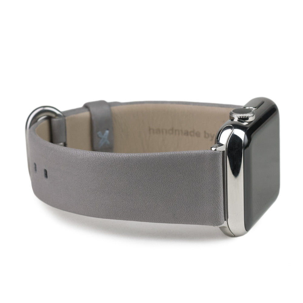 Calfskin Strap Apple Watch 41/42mm Grey | Marcel Robert - 2