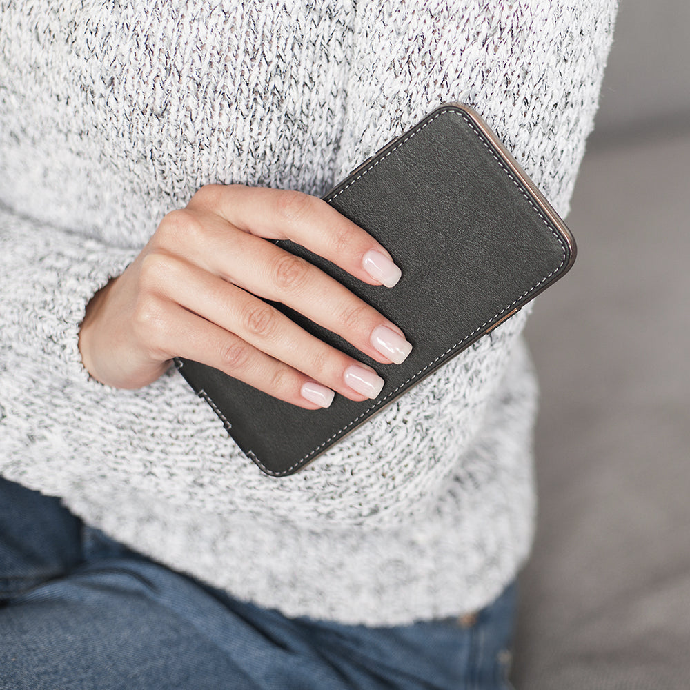 Coque iPhone 11 Cuir Noir