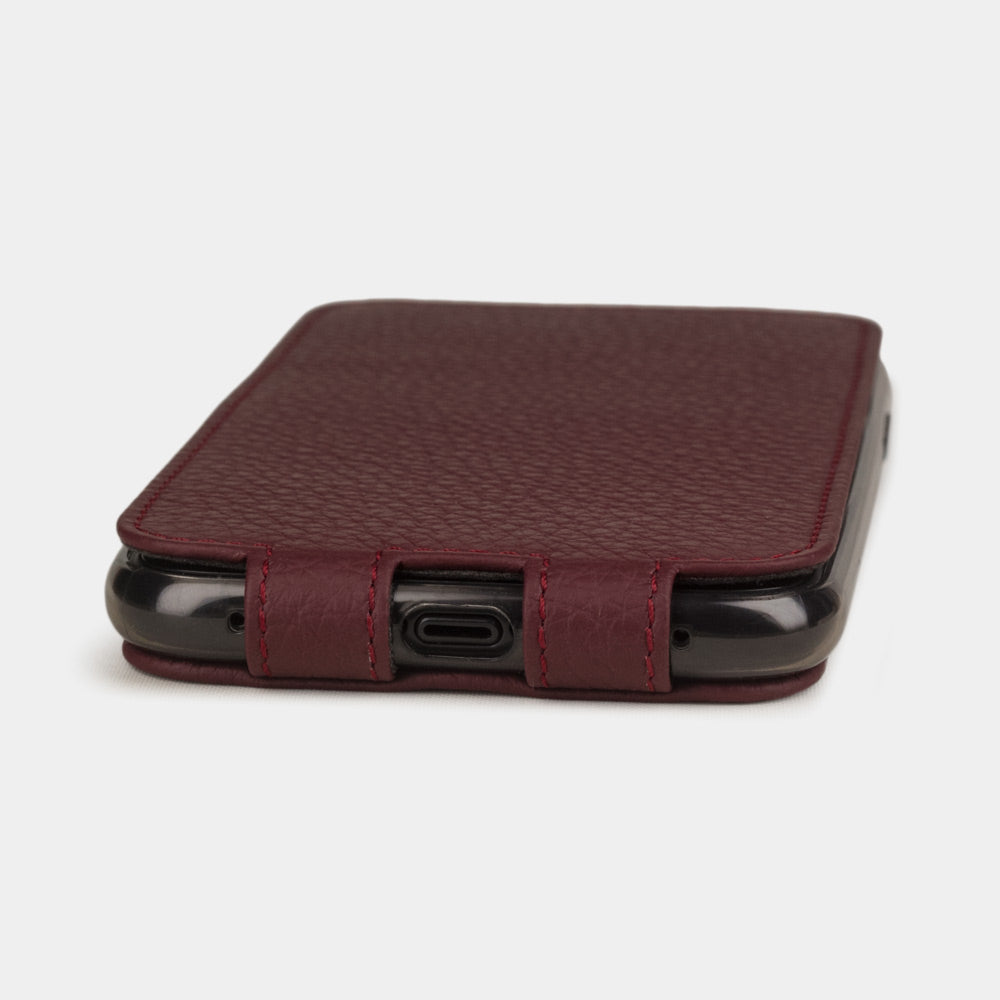 custodia iPhone 11 bordeaux