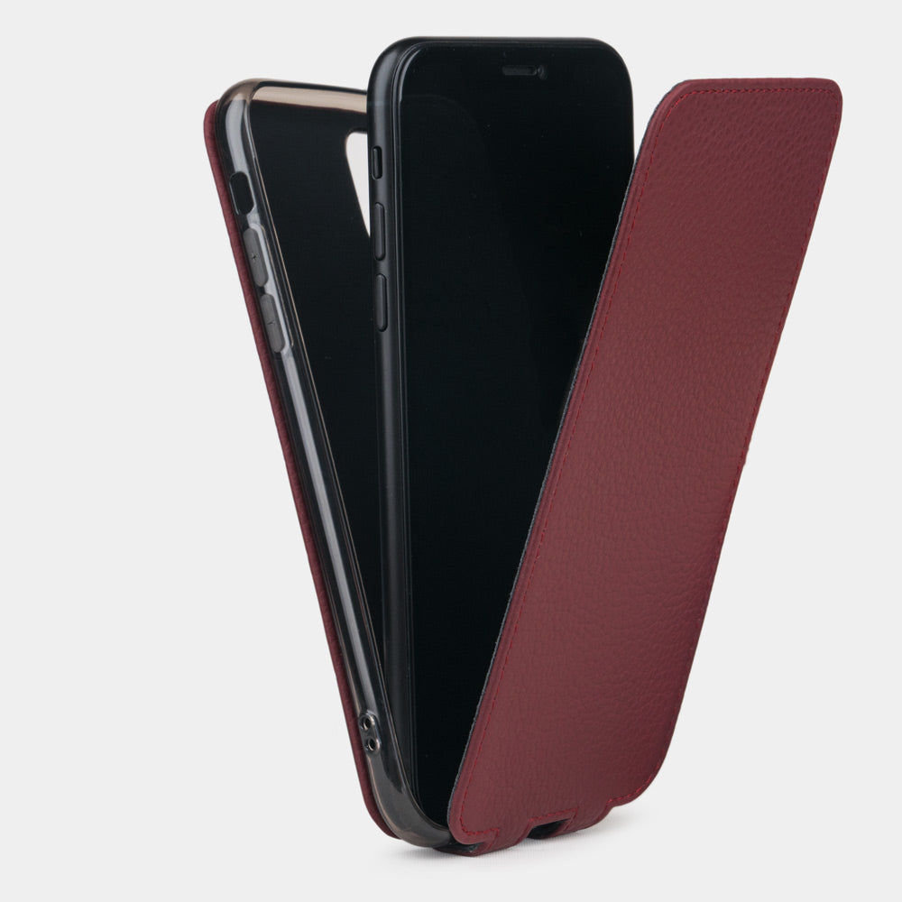 custodia iPhone 11 bordeaux