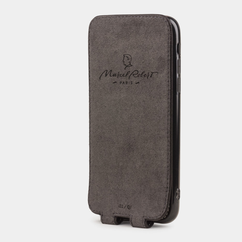 iPhone 11 Handyhülle Braun Kalbsleder – Flip
