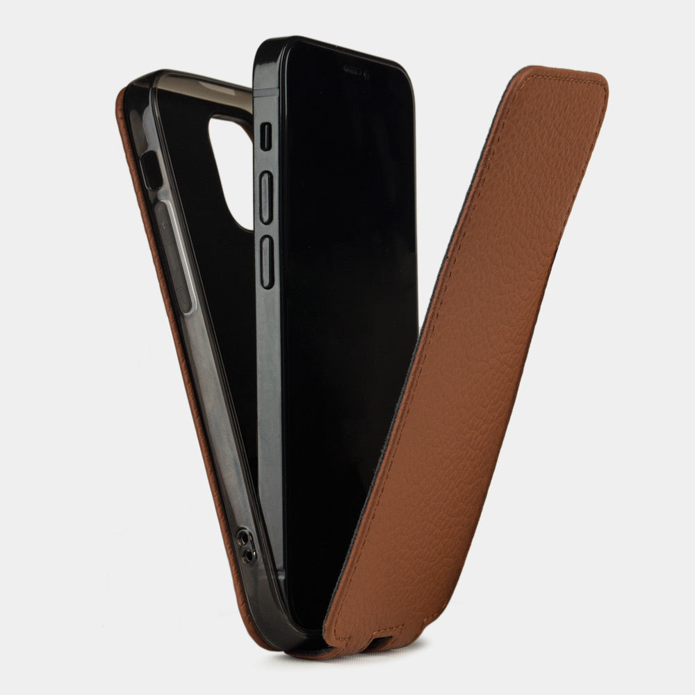 Premium Case iPhone 12 mini Caramel Leather | Marcel Robert - 6