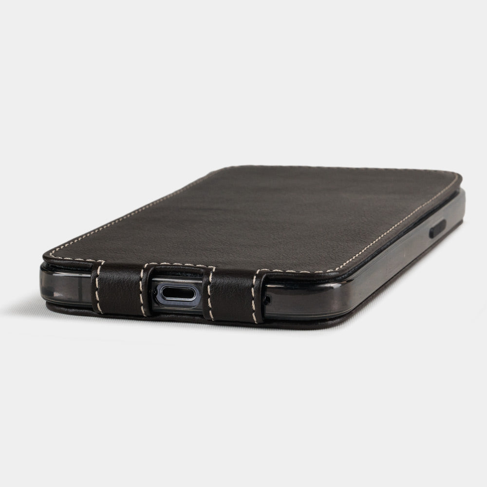 Premium Case iPhone 12 mini Brown Leather | Marcel Robert - 6