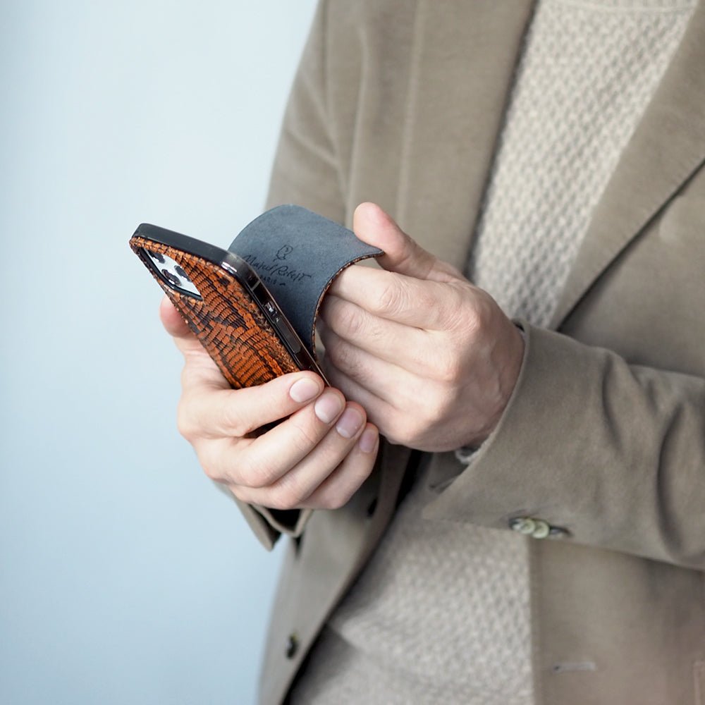 Premium Python Case iPhone 13 mini Gold | Marcel Robert - 3