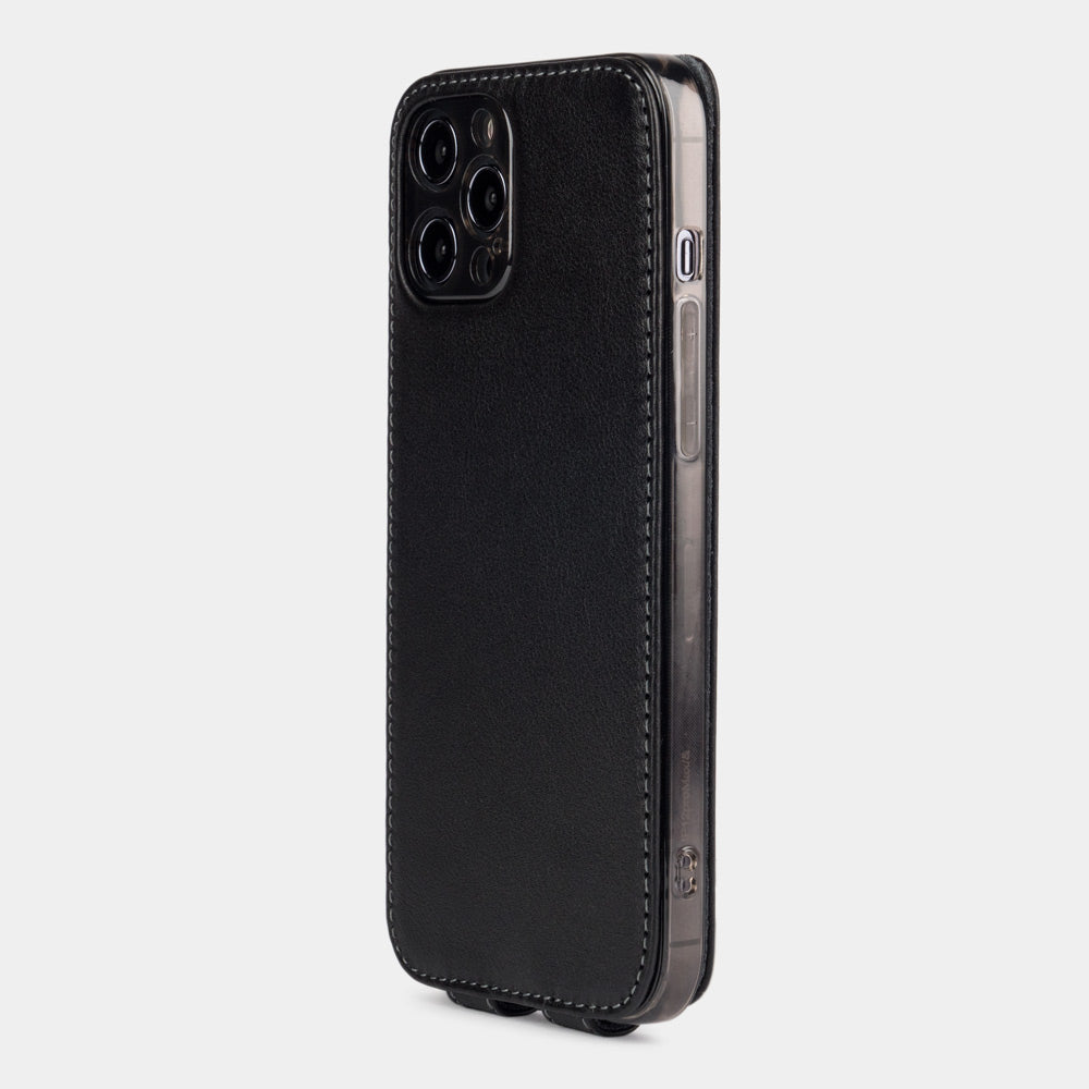 Premium Leather Case iPhone 12 mini Black | Marcel Robert - 7