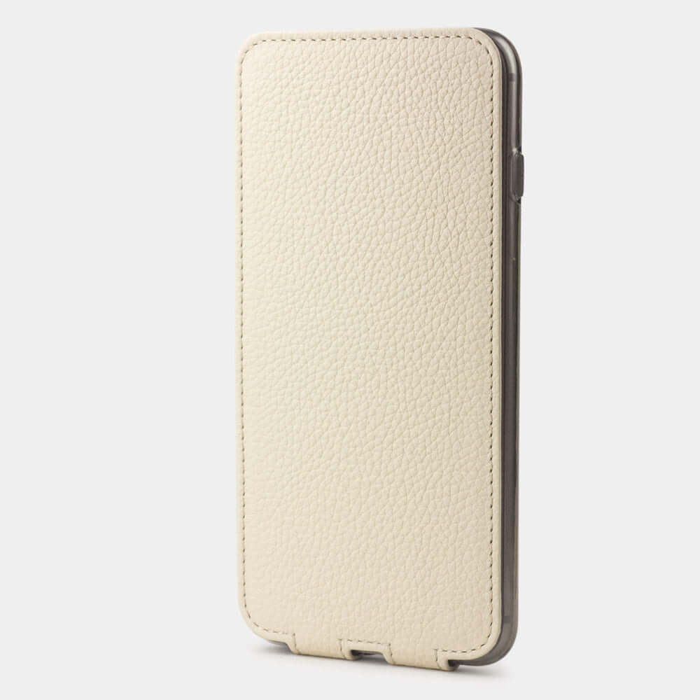 Premium Leather Case iPhone SE White | Marcel Robert - 2