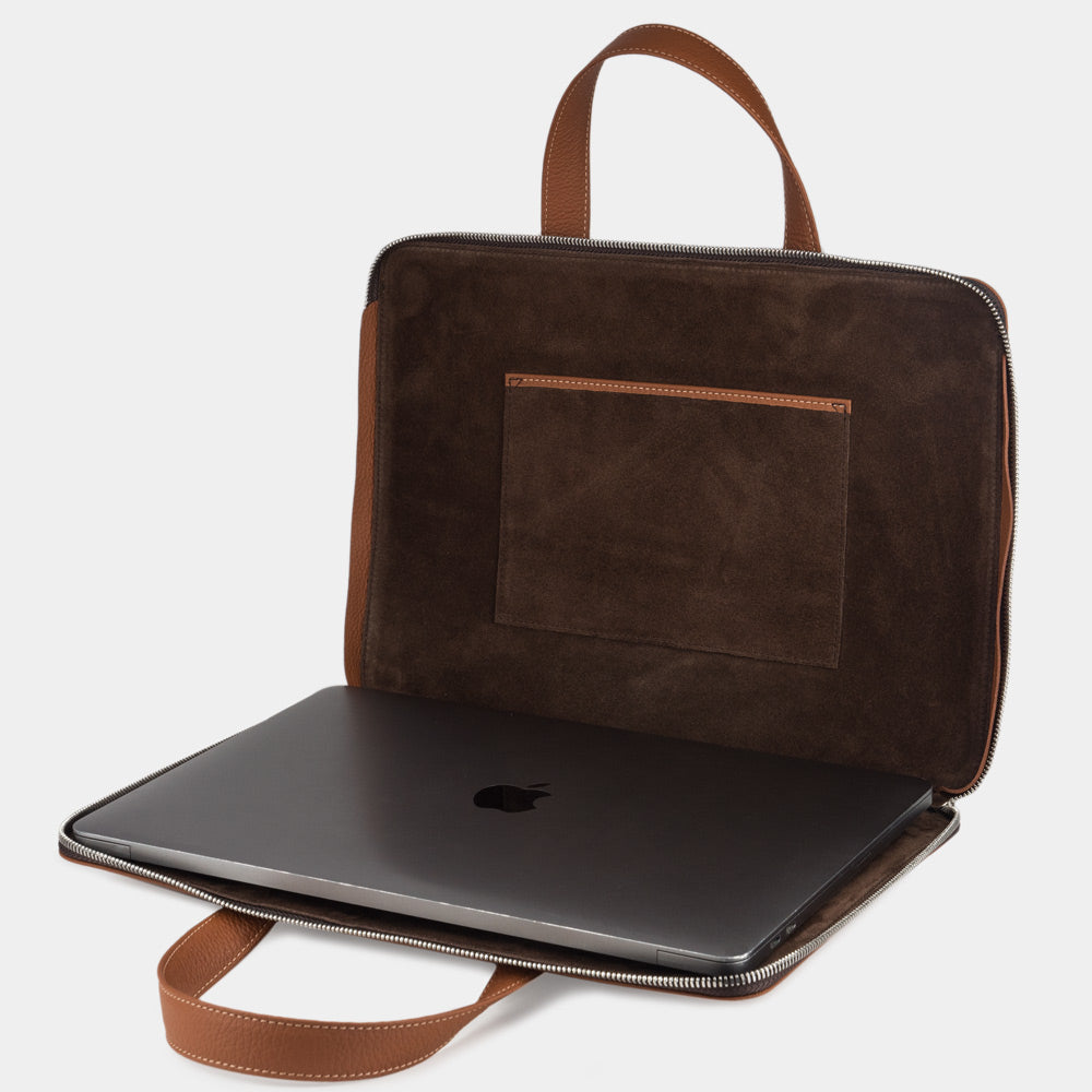Notebooktasche 14'' Bocage mit Fächern gold