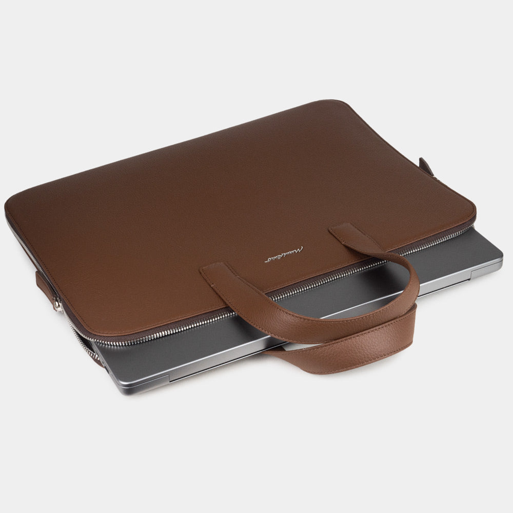 bag notebook bag 17'' brown